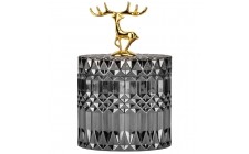 Емкость шкатулка для хранения Crystal 10,5 см 19157-064 стекло