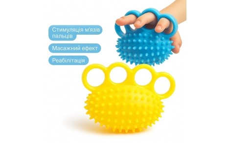 Сенсорный мячик Ежик Силы TIA-SPORT