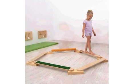 Модульная сенсорная дорожка Montessori TIA-SPORT