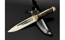 Полювання на подарунковий ніж NB Art Емблема України з козаком 22k57 у випадку