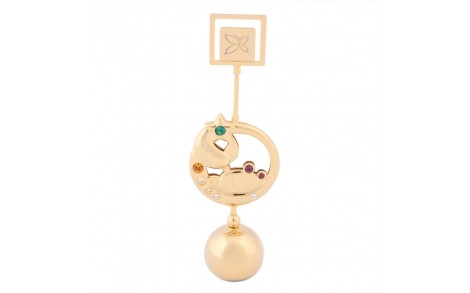 Фигурка держатель для фото,визитки Crystocraft Swarovski знак зодиак Рак 11,5 см 0453-054/GA