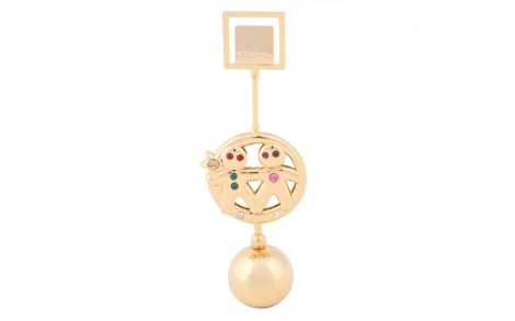Фигурка держатель для фото,визитки Crystocraft Swarovski знак зодиак Близнецы 11,5 см 0452-054/GA