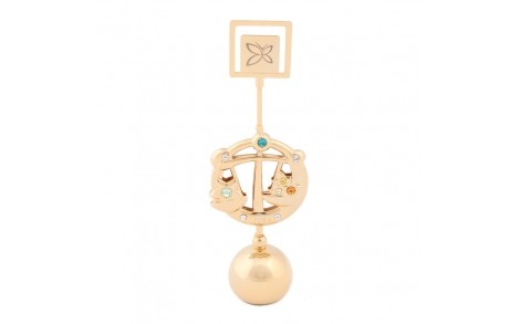 Фигурка держатель для фото,визитки Crystocraft Swarovski знак зодиак Весы 11,5 см 0456-054/GA