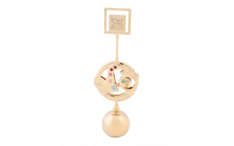 Фигурка держатель для фото,визитки Crystocraft Swarovski знак зодиак Водолей 11,5 см 0460-054/GA