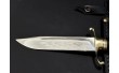 Нож мисливця з бронзовим наконечником NB Art Finka Wolf 222K63 Ручка з дерева