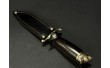 Нож мисливця з бронзовим наконечником NB Art Finka Wolf 222K63 Ручка з дерева