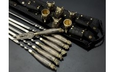 Набір Artust Art Artivers Art з чашками та виделкою у закритому сакінжку 13 предметів 47330185