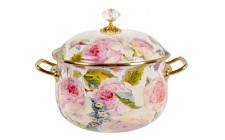 Введена сковорода з кришкою Elmani Peonies 20 см 3,8 L 763-004