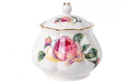Цукорниця Lefard Півонія 10х10х12 см 943-208 фарфор 10х10х12 см 943-208 фарфор