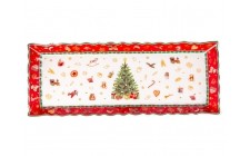 Блюдо новогоднее Lefard Christmas Delight 30,5х11,5 см 985-208 фарфор