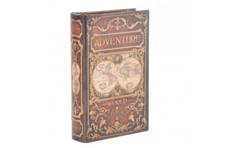 Книга металу-сеєфу з двома пригодами 26x17x5 см 0509-002