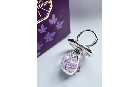 Фигурка Crystocraft со стразами Swarovski Пустышка 6х4 см 1601842