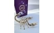 Фигурка Crystocraft со стразами Swarovski Скорпион 7х7х8 см 160798