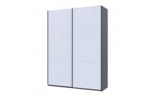 Шафа-купе Doros G-Caiser Графіт/Білий 2 ДСП / 3 частини 180х60х240 DRS-011729 (44900262)