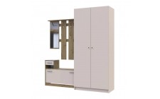 Прихожая Doros Alice и шкаф Promo Дуб Эвок/Кашемир DRS-011754 (42005160)