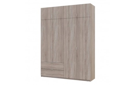Шкаф для одежды Doros Лукас Дуб Сонома 180х50х240 DRS-011620 (80737731)