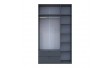 Шкаф для одежды Doros Лукас Графит 3ДСП 135х50х240 DRS-011654 (80737801)