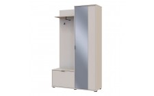 Прихожая Doros Дора Кашемир 1 ДСП/1 Зеркало 113.5х40х192 DRS-011780 (44900364)