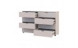 Комод Doros Рон 8 Кашемір 8 Ящичків 130х38х81 DRS-011776 (41516171)