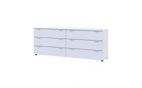 Комод Doros Рон 9 Белый 6 Ящиков 160х38х62 DRS-011777 (41516175)