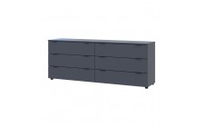 Комод Doros Рон 9 Графит 6 Ящиков 160х38х62 DRS-011778 (41516176)