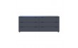 Комод Doros Рон 9 Графит 6 Ящиков 160х38х62 DRS-011778 (41516176)