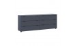 Комод Doros Рон 9 Графит 6 Ящиков 160х38х62 DRS-011778 (41516176)