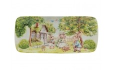 Порцелянова страва родини кроликів 26 см 1924-870