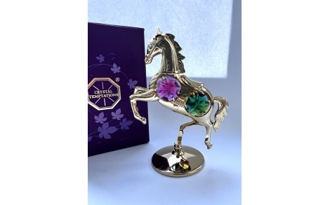 Статуетка Crystocraft зі стразами Swarovski Конячка 9х7х3 см 1602391