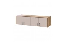 Антресоль Doros Ронді Дуб Артизан/Кашемір 4 ДСП 160х52х41 DRS-011601 (80737833)