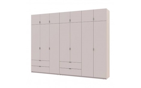 Шкаф для одежды Doros Лукас Кашемир 3+4 ДСП 315х50х240 DRS-011719 (42005136)