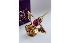 Статуетка з камінням Swarovski Колібрі 5,5 см 160276