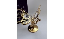 Фигурка Crystocraft со стразами Swarovski Бабочка 6 см 1601945