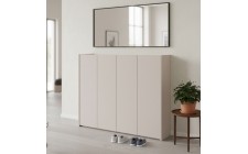 Тумба для обуви Doros Кассель Кашемир 4 ДСП 128х40х110 (41516213)