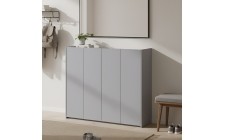 Тумба для обуви Doros Кассель Серый 4 ДСП 128х40х110 (41516226)