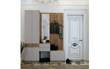 Прихожая Doros Сола (модульная — 3 элемента) Канноло/Кашемир 165х40х215 (DRS-011900)