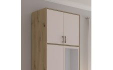Антресоль висока Doros Ронді Дуб Артизан/Кашемір 2 ДСП 82х52х65 (DRS-011908)