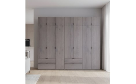 Комплект шаф для одягу Doros Лукас (2 шт.) 280х50х240 см Канноло (DRS-011853)