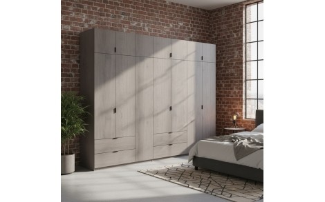 Комплект шаф для одягу Doros Лукас (2 шт.) 300х50х240 см Канноло (DRS-011855)