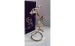 Фигурка Crystocraft со стразами Swarovski Цветок Вьюнок 15 см 1602767