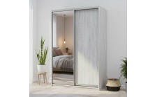 Шафа-купе Doros Сіті Лайт Сосна Натті 1 ДСП / 1 дзеркало 150х60х225 (DRS-011965)