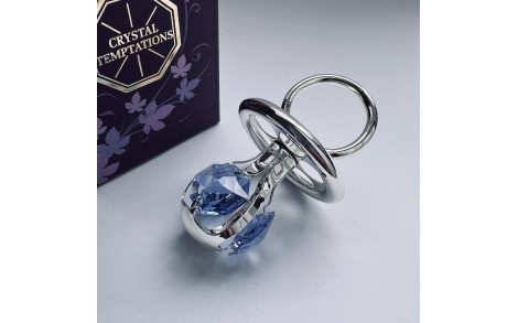 Фигурка Crystocraft со стразами Swarovski Пустышка 6х4 см 1601841