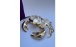 Фигурка с камнями Swarovski Краб 9 см 160647