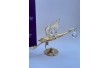 Фигурка с камнями Swarovski Аист 11,5 см 1601899
