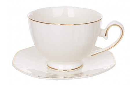 Чайный набор 12 предметов Silk White 200 мл 1999-079