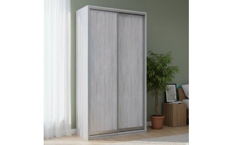 Шафа-купе Doros Сіті Лайт Сосна Натті 2 ДСП 150х45х225 (DRS-011964)