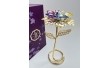 Фигурка со стразами Swarovski Цветок 10,5 см 160260