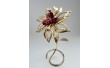 Фигурка со стразами Swarovski Цветок 16 см 1602769