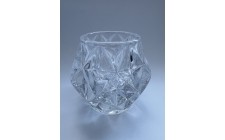 Свічник скляний LeGlass 7 см 1355-267