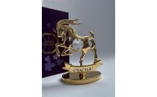 Фигурка со стразами Swarovski Коза 8,5 см 1602583